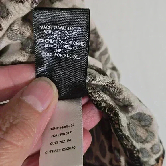 Torrid Leopold Print Cami Tank Top Size 3 - Picture 5 of 6
